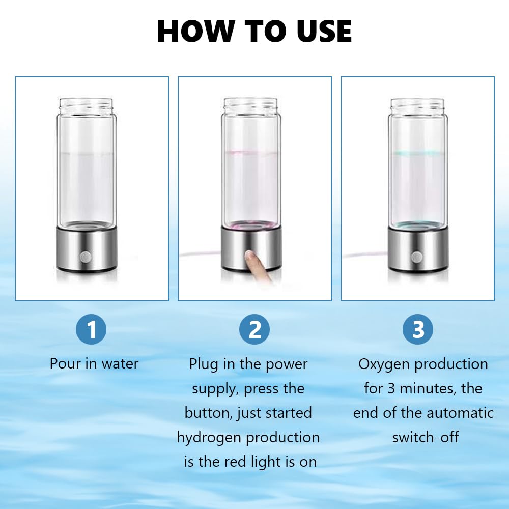 Botella de agua de hidrógeno portátil - additional image 11